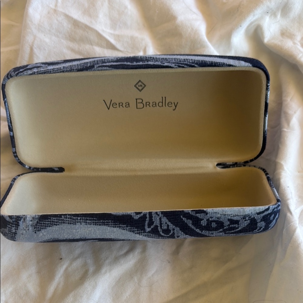 Vera Bradley Eyeglass Case in Black and White